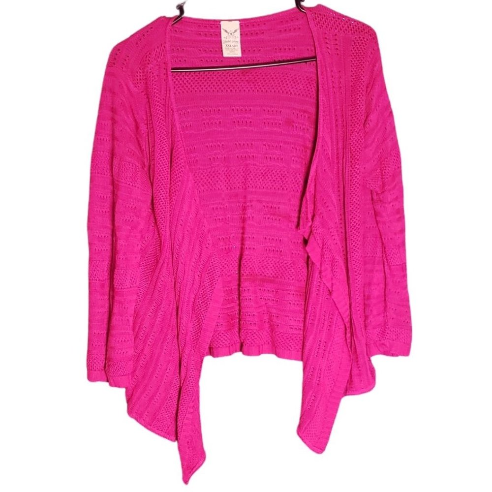 Faded Glory XXL Pink Cardigan